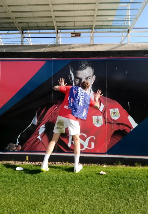 Framed Print : Bristol City's Aden Flint: Emotional Champion's Moment at Ashton Gate (April 18, 2015) Framed Print : Bristol City's Aden Flint: Emotional Champion's Moment at Ashton Gate (April 18, 2015)