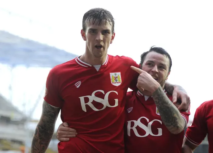 Framed Print : Bristol City's Aden Flint and Lee Tomlin Celebrate Goals Against Ipswich Town, Sky Bet Championship 2016 Framed Print : Bristol City's Aden Flint and Lee Tomlin Celebrate Goals Against Ipswich Town, Sky Bet Championship 2016