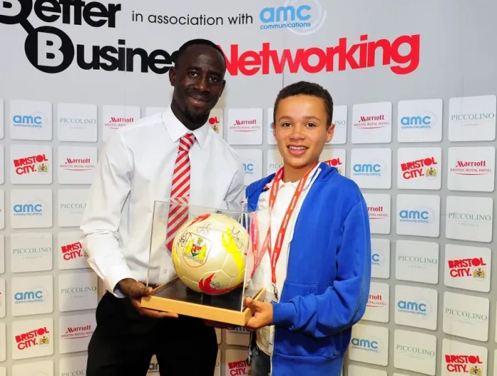 Framed Print : Bristol City's Albert Adomah Named Man of the Match in Championship Clash Against Charlton Athletic