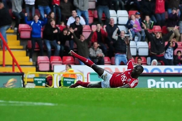 Bristol City's Albert Adomah Scores Last-Minute Winner Against Burnley in Championship Match, 05 / 11 / 2011