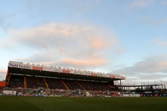 Framed Print : Bristol City's Ashton Gate: A Football Stadium in Transition (January 2015)