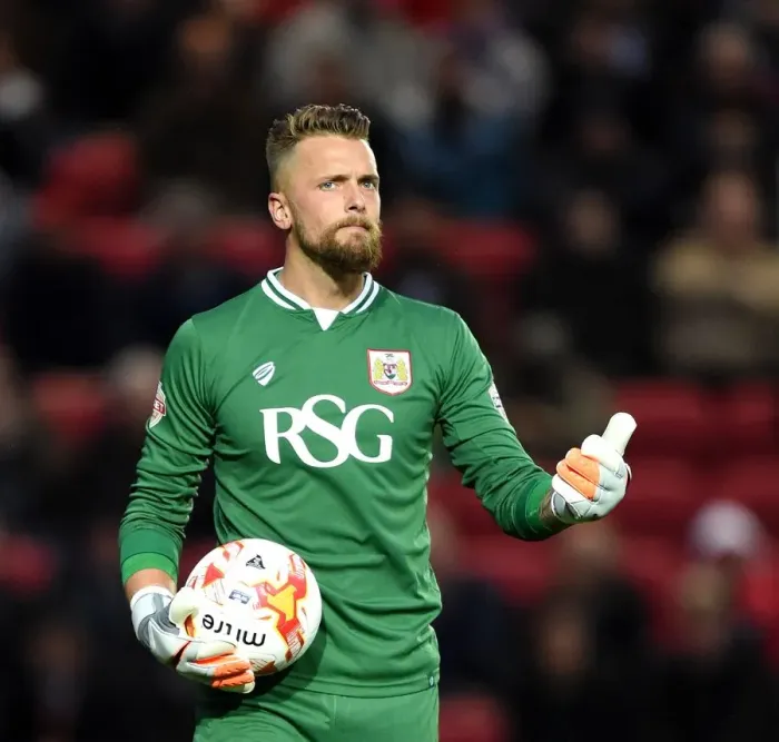 Framed Print : Bristol City's Ben Hamer in Action Against Leeds United at Ashton Gate Stadium (August 19, 2015) Framed Print : Bristol City's Ben Hamer in Action Against Leeds United at Ashton Gate Stadium (August 19, 2015)
