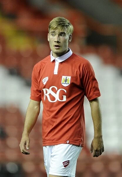 Bristol City's Ben Withey in Action against Crystal Palace U21s at Ashton Gate (September 15, 2014)