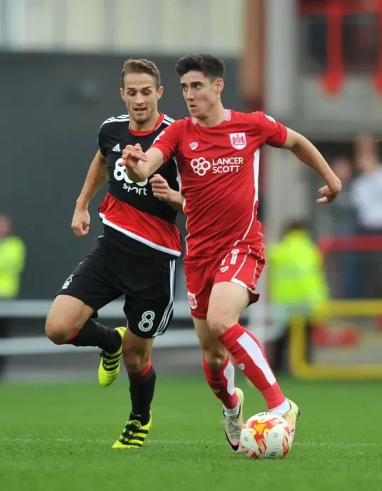 Framed Print : Bristol City's Callum O'Dowda in Action Against Nottingham Forest - Sky Bet Championship (October 2016)
