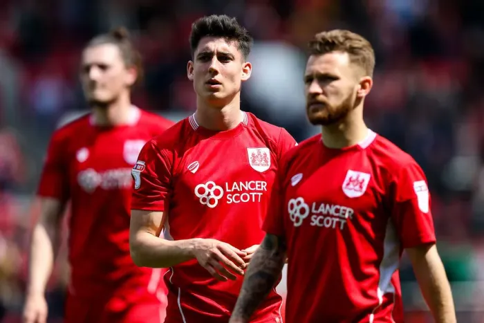 Framed Print : Bristol City's Callum O'Dowda Ponders Championship Fate at Ashton Gate (Bristol City v Birmingham City)