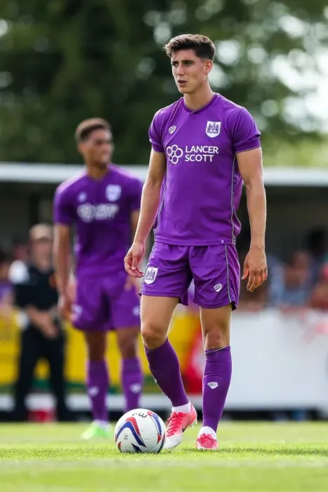 Framed Print : Bristol City's Callum O'Dowda Shines in Pre-season Friendly Against Bristol Manor Farm at The Creek (2017)