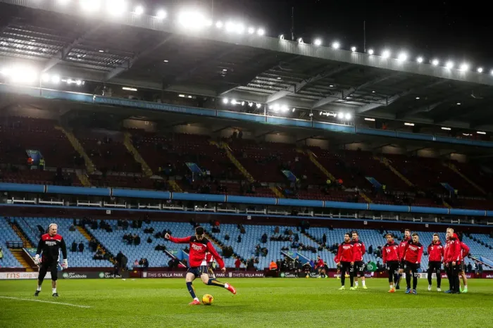 Framed Print : Bristol City's Callum O'Dowda Warming Up Ahead of Aston Villa Clash, Villa Park, 2017 Framed Print : Bristol City's Callum O'Dowda Warming Up Ahead of Aston Villa Clash, Villa Park, 2017