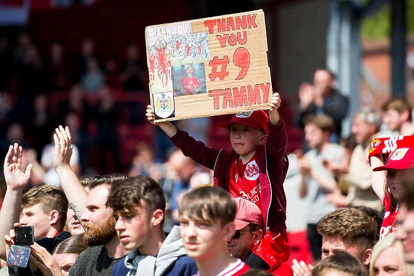 Bristol City's Championship Title Win: Fans Celebrate with Tammy Abraham