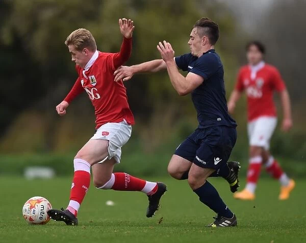 Bristol City's Connor Lemonheigh-Evans in Action Against Millwall in U21 PDL2 Clash