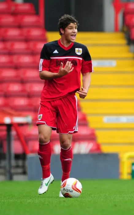 Framed Print : Bristol City's Curtis Jones in Action: U21s Face Ipswich Town, 24 / 09 / 2012
