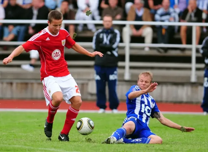 Framed Print : Bristol Citys Danny Ball battles for the ball