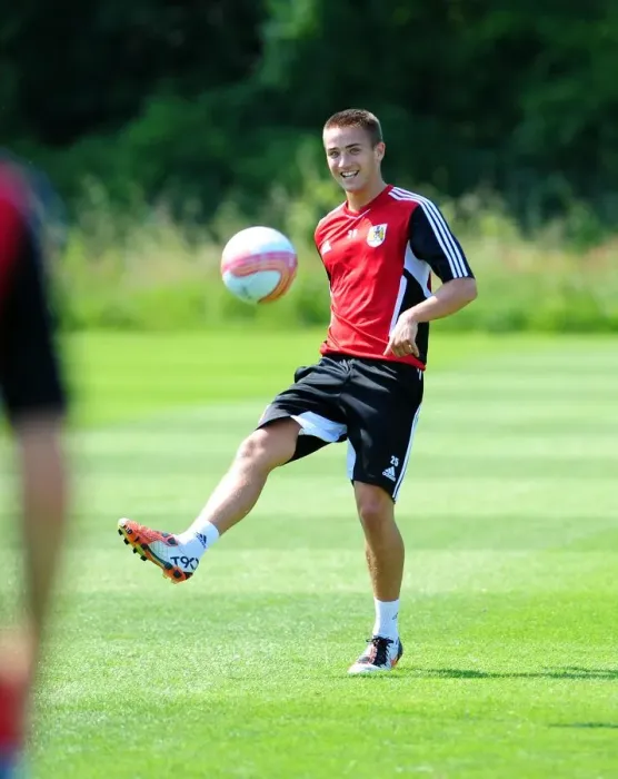 Framed Print : Bristol City's Danny Ball: A Focused Figure in Pre-season Training Framed Print : Bristol City's Danny Ball: A Focused Figure in Pre-season Training