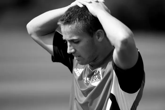 Framed Print : Bristol City's Danny Ball: A Focused Player in Pre-season Training Framed Print : Bristol City's Danny Ball: A Focused Player in Pre-season Training