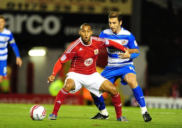 Bristol City's Danny Haynes in Action during Npower Championship Match at Ashton Gate, October 19, 2010