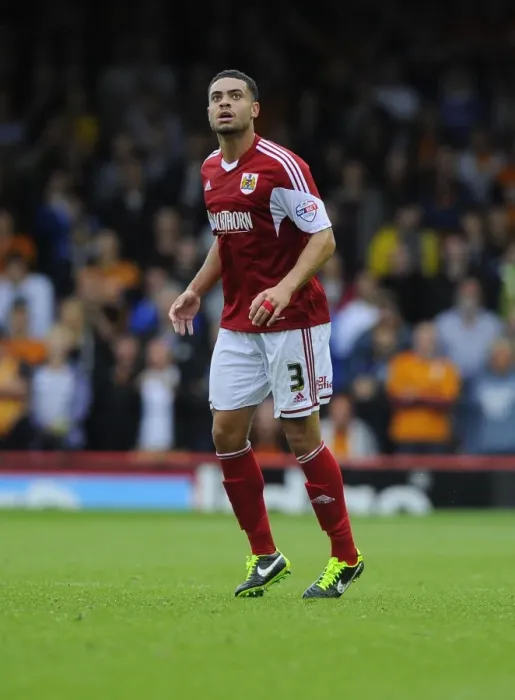 Framed Print : Bristol City's Derrick Williams in Action Against Wolves, Sky Bet League One, August 17, 2013 Framed Print : Bristol City's Derrick Williams in Action Against Wolves, Sky Bet League One, August 17, 2013