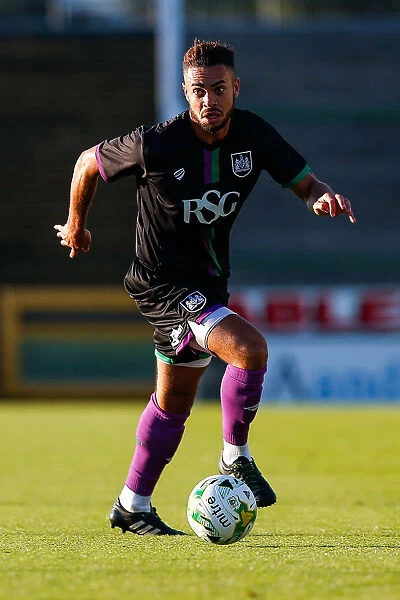 Bristol City's Derrick Williams in Action against Yeovil Town, 2015