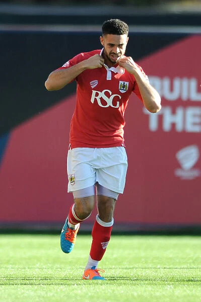 Bristol City's Derrick Williams Celebrates Goal Against Chesterfield in Sky Bet League One