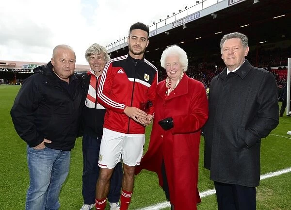 Bristol City's Derrick Williams Named Young Player of the Year vs Crewe (26 / 04 / 2014)