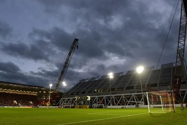 Bristol City's Developing West Stand at Ashton Gate during Bristol City v Blackburn Rovers, Sky Bet Championship (2015)