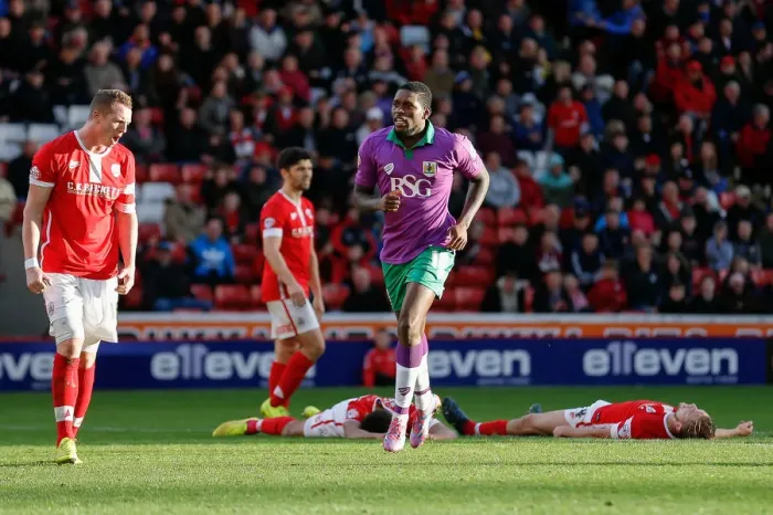 Framed Print : Bristol City's Dramatic Comeback: Jay Emmanuel-Thomas and Aaron Wilbraham Celebrate Equalizing Goals vs Barnsley (25 / 10 / 2014) Framed Print : Bristol City's Dramatic Comeback: Jay Emmanuel-Thomas and Aaron Wilbraham Celebrate Equalizing Goals vs Barnsley (25 / 10 / 2014)