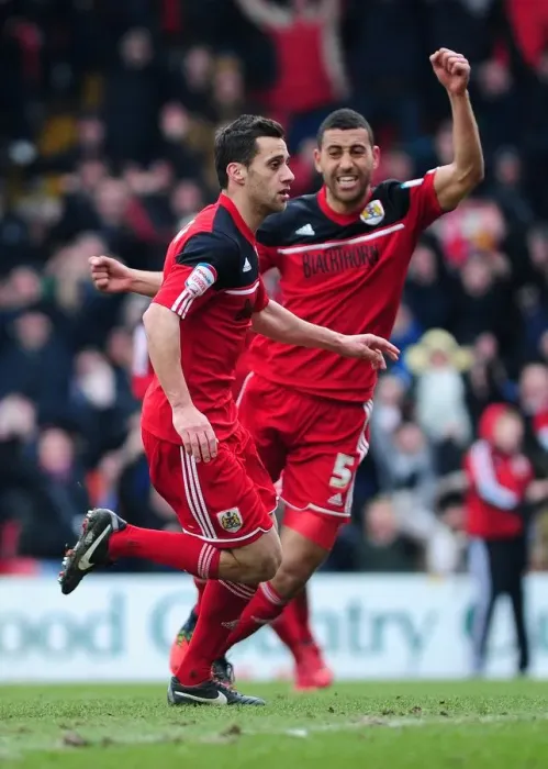 Framed Print : Bristol City's Dramatic Win: Sam Baldock's Last-Minute Goal Against Sheffield Wednesday (April 1, 2013) Framed Print : Bristol City's Dramatic Win: Sam Baldock's Last-Minute Goal Against Sheffield Wednesday (April 1, 2013)