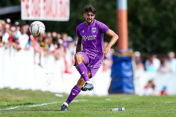 Bristol City's Eros Pisano in Action during Pre-season Friendly