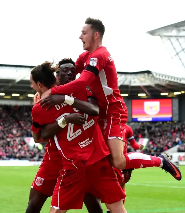 Framed Print : Bristol City's Euphoric Moment: Tammy Abraham's Goal Against Cardiff City (14 / 01 / 2017) Framed Print : Bristol City's Euphoric Moment: Tammy Abraham's Goal Against Cardiff City (14 / 01 / 2017)