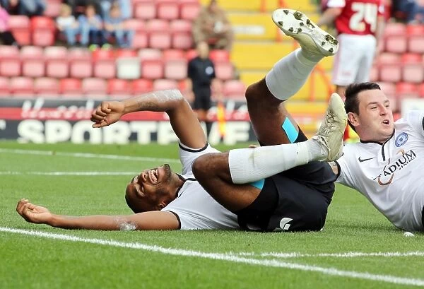 Bristol City's Euphoric Moment: Tyrone Barnett's Thrilling Goal vs. Peterborough United