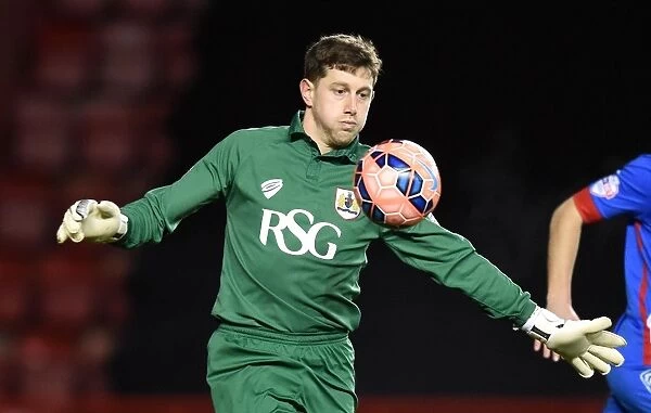 Bristol City's Frank Fielding in Action during FA Cup Replay vs Doncaster Rovers, January 2015