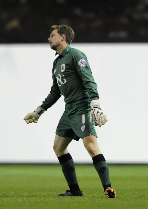 Framed Print : Bristol City's Frank Fielding Looks Disappointed in 1-2 Loss to Oxford United in Capital One Cup Framed Print : Bristol City's Frank Fielding Looks Disappointed in 1-2 Loss to Oxford United in Capital One Cup