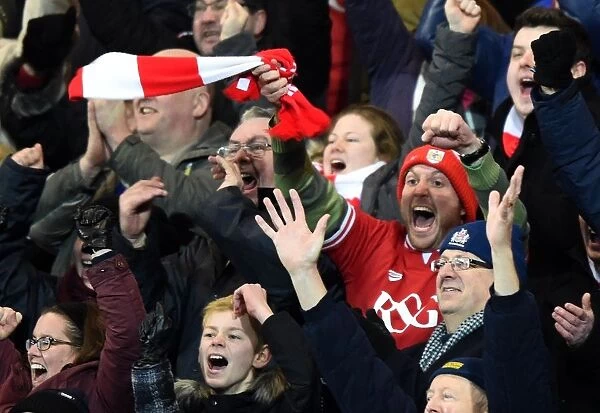 Bristol City's Glory: Fans Celebrate Win Over Middlesbrough at Ashton Gate Stadium