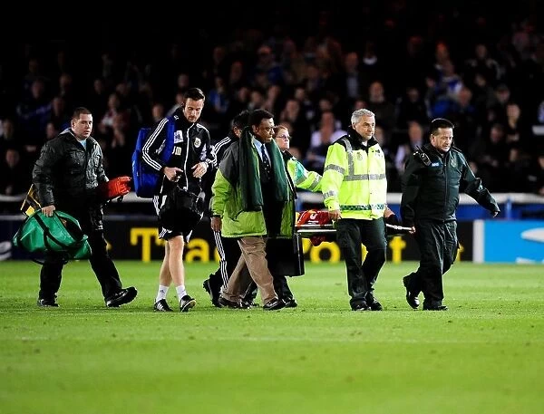 Bristol City's Greg Cunningham Injured: Dramatic Moment at Peterborough United's London Road