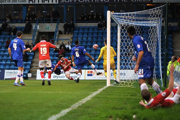 Bristol City's Greg Cunningham Scores the Winning Goal in FA Cup Match against Gillingham