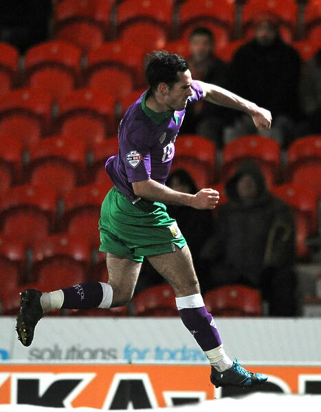Bristol City's Greg Cunningham Scores the Winning Goal Against Doncaster Rovers, Sky Bet League One, 2015