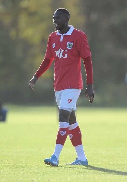 Bristol City's Gus Mafuta in Action against Colchester in Youth Development League