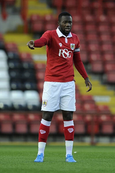Bristol City's Gus Mafuta in Action during U21s Match against Crystal Palace