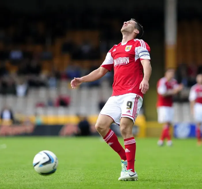 Framed Print : Bristol City's Heartbreaking Late Loss to Port Vale in Sky Bet League 1 Framed Print : Bristol City's Heartbreaking Late Loss to Port Vale in Sky Bet League 1