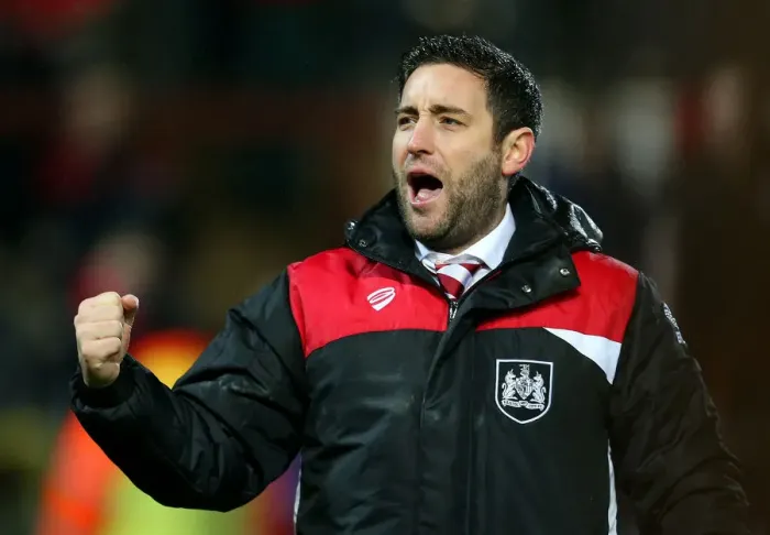 Framed Print : Bristol City's Historic FA Cup Upset: Lee Johnson's Euphoric Moment at Fleetwood Town Framed Print : Bristol City's Historic FA Cup Upset: Lee Johnson's Euphoric Moment at Fleetwood Town