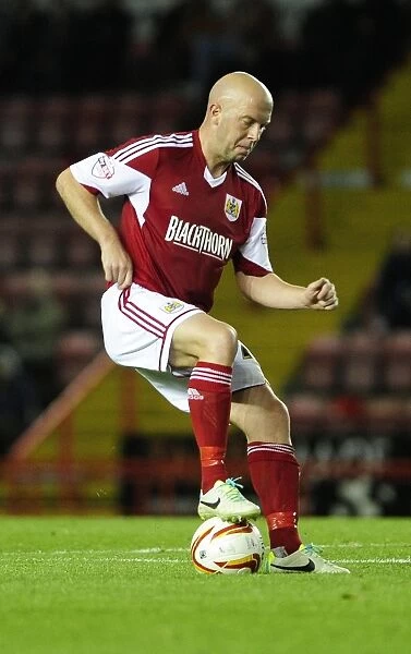 Bristol City's James O'Connor in Action against Shrewsbury Town (Sky Bet League One, September 17, 2013)
