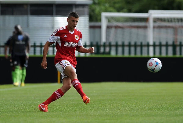 Bristol City's James Wilson in Action against Forest Green Rovers - Preseason 2013