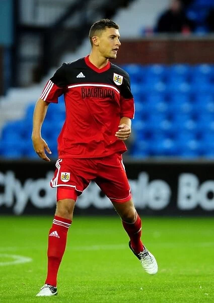 Bristol City's James Wilson in Action Against Kilmarnock, 2012