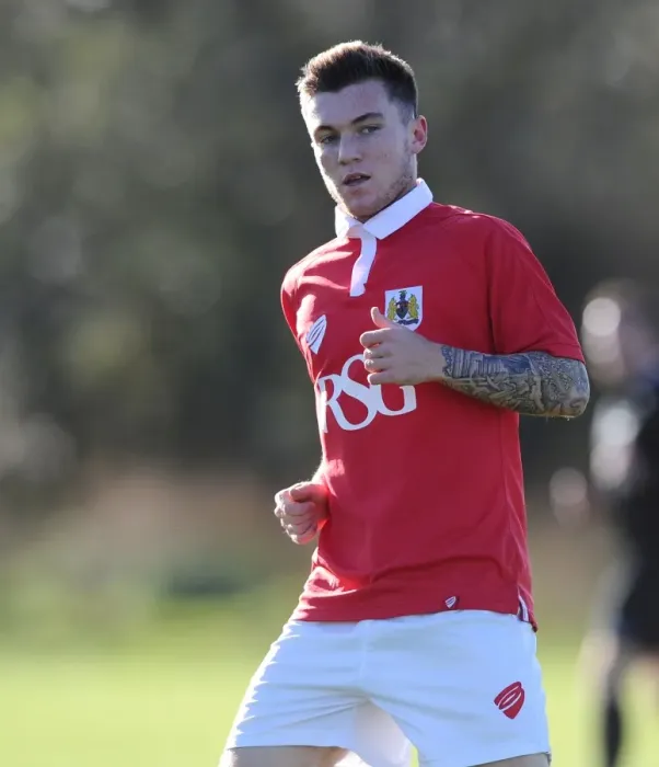 Framed Print : Bristol City's Jamie Horgan in Action during Youth Development League Match Framed Print : Bristol City's Jamie Horgan in Action during Youth Development League Match