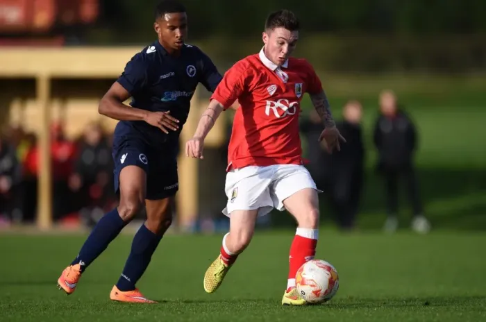 Framed Print : Bristol City's Jamie Horgan Goes Head-to-Head with Millwall in U21 PDL2 Clash Framed Print : Bristol City's Jamie Horgan Goes Head-to-Head with Millwall in U21 PDL2 Clash