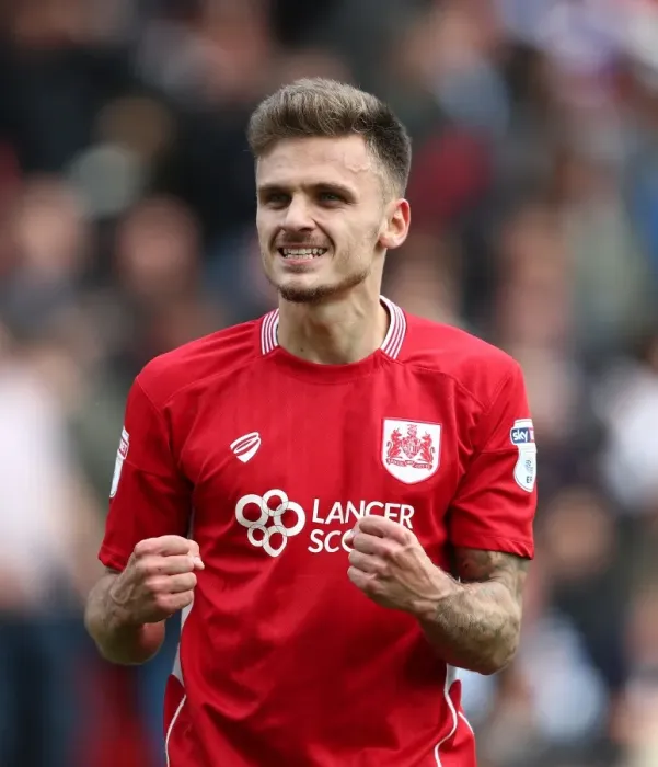 Framed Print : Bristol City's Jamie Paterson Celebrates Goal Against Queens Park Rangers, Sky Bet Championship 2017