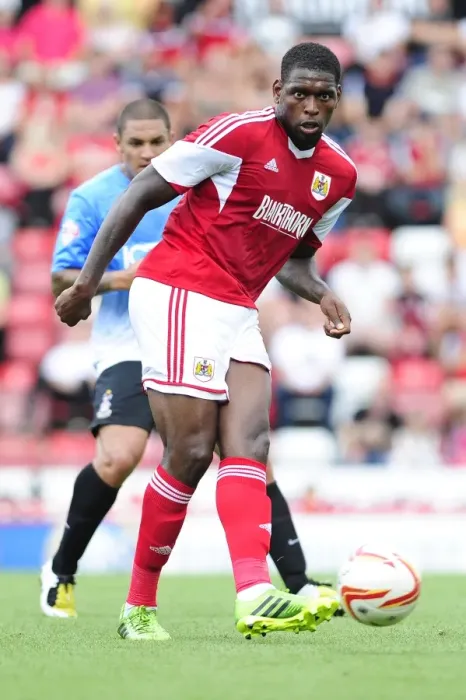 Framed Print : Bristol City's Jay Emmanuel-Thomas in Action during Bristol City vs Bradford City, Sky Bet League One (August 3, 2013) Framed Print : Bristol City's Jay Emmanuel-Thomas in Action during Bristol City vs Bradford City, Sky Bet League One (August 3, 2013)