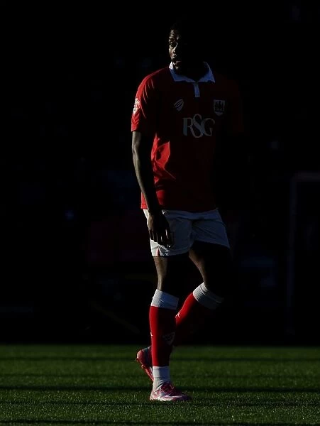 Bristol City's Jay Emmanuel-Thomas Basks in Sunlight Amidst FA Cup Action