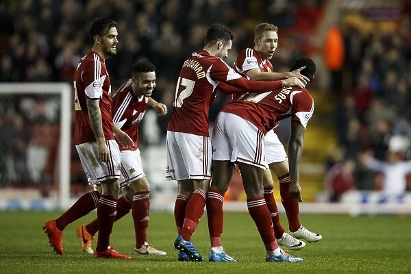 Bristol City's Jay Emmanuel-Thomas Scores Fourth Goal in 4-0 Lead over Port Vale