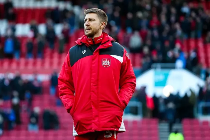 Framed Print : Bristol City's Jens Hegeler Disappointed After 0-0 Draw Against Burton Albion, Moving Them into the Championship Relegation Zone