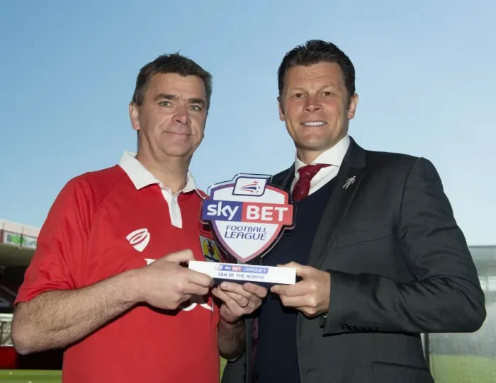 Framed Print : Bristol City's Jerry Tocknell Named Sky Bet League One Fan of the Month Framed Print : Bristol City's Jerry Tocknell Named Sky Bet League One Fan of the Month