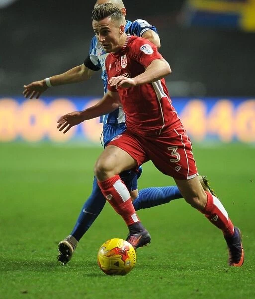 Bristol City's Joe Bryan in Action against Brighton & Hove Albion, Sky Bet Championship
